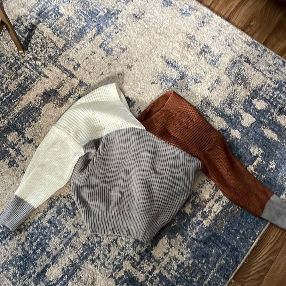 Color Block Sweater